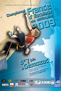 Championnat de France senior de difficulté d'escalade 2009