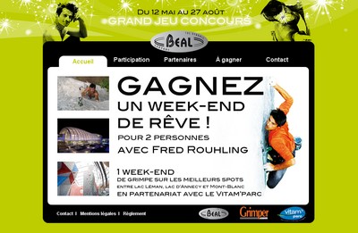 Nouveau site Internet pour Beal