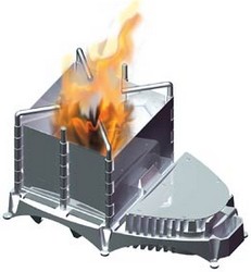 Réchauds à bois Vital Stove, Bushbuddy et Kunzy